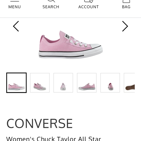 NEW Converse shoreline in pale pink - Picture 7 of 7